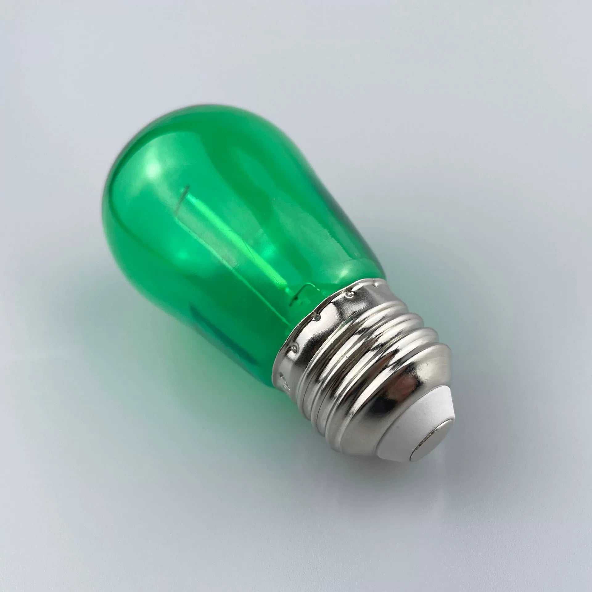 热销彩色S14灯泡LED灯丝灯户外用220V庭院装饰球泡彩灯氛围灯跨境