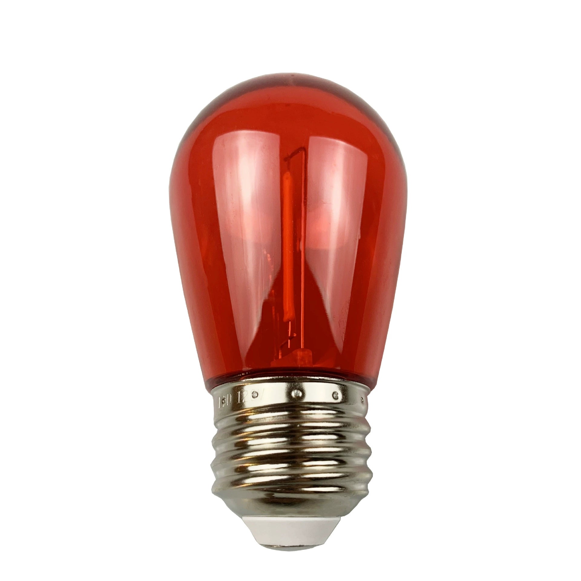 热销彩色S14灯泡LED灯丝灯户外用220V庭院装饰球泡彩灯氛围灯跨境